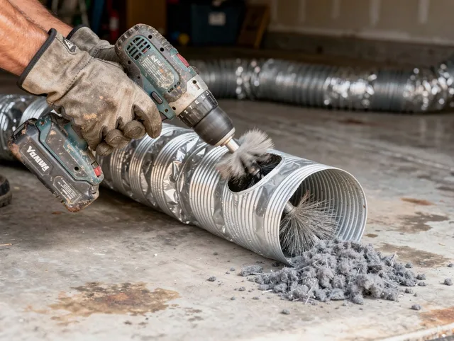 Professional duct cleaning by Orlando Dryer Vent Cleaning in Orlando